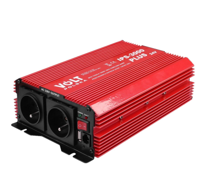 Przetwornica samochodowa VOLT IPS 3000 PLUS 24/230V (1500/3000W) + PILOT